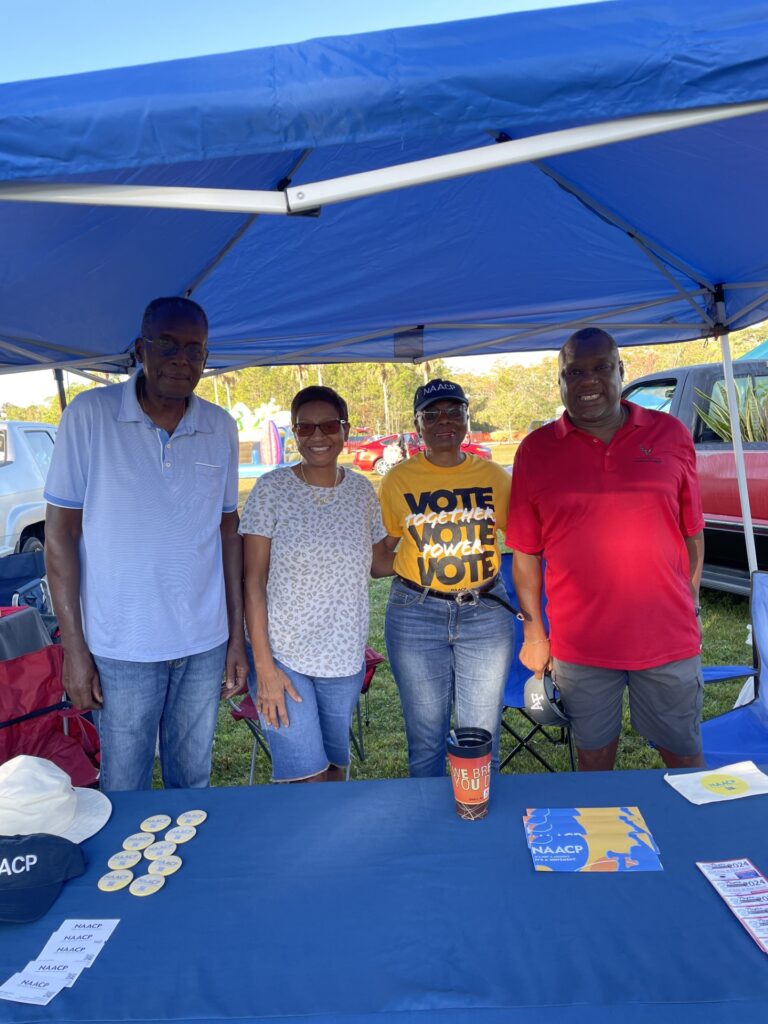 NAACP at Hero Park